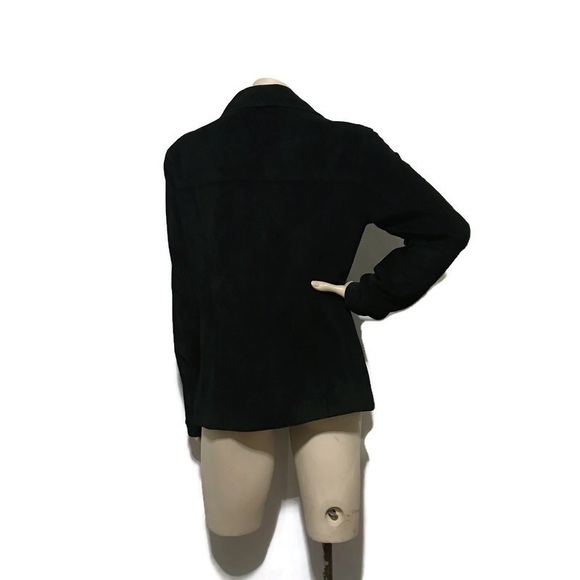 Charlotte Russe Black Leather Jacket Size Small - Picture 6 of 7